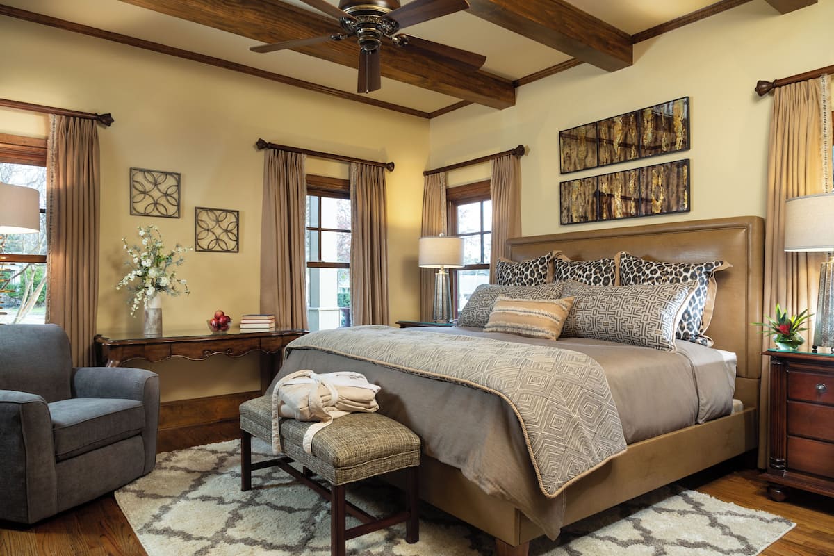 Starr Hollow | Premium bedding, blackout drapes, soundproofing, iron/ironing board
