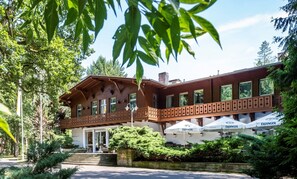 Blick von der Unterkunft