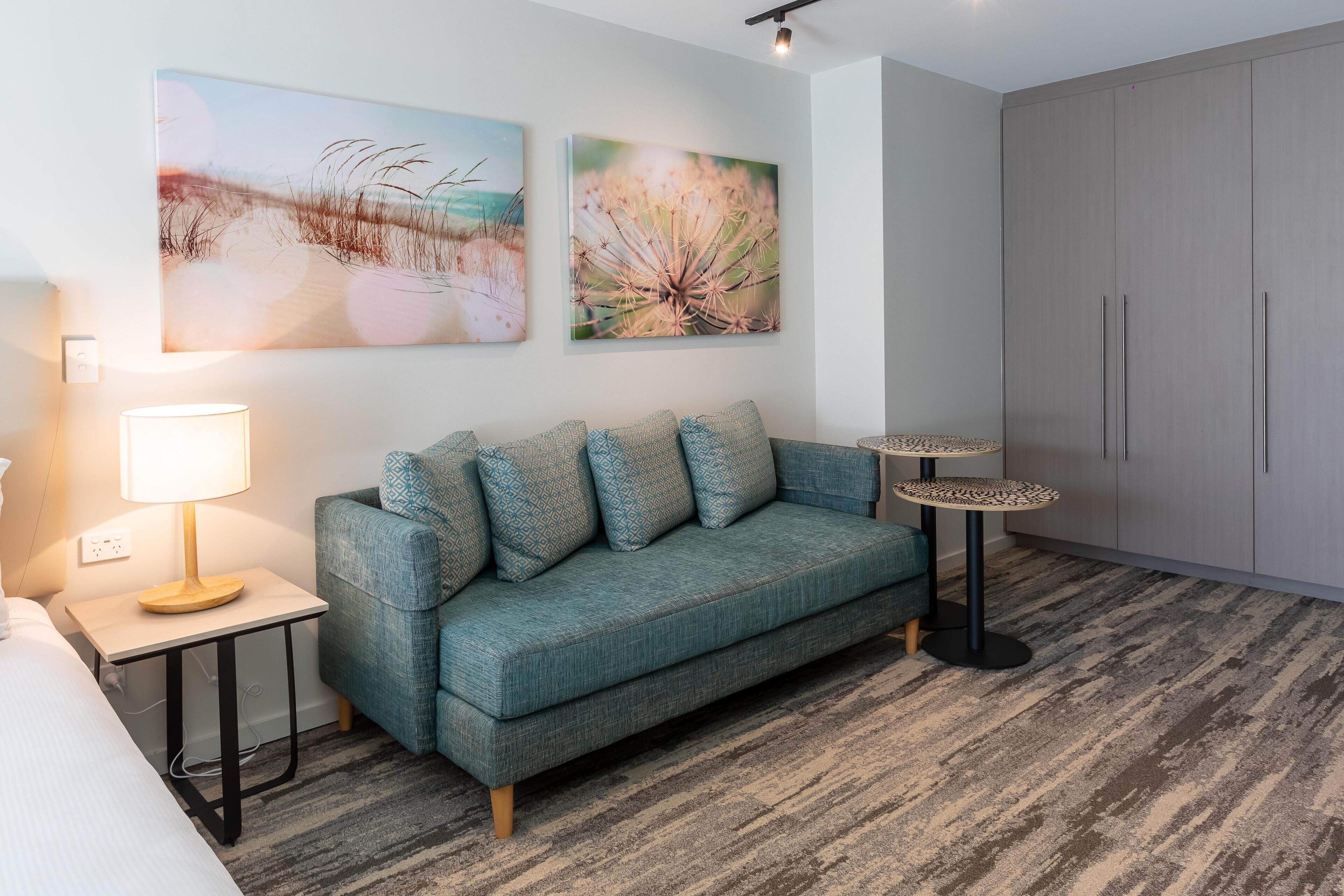 In-room safe, blackout curtains, soundproofing, iron/ironing board