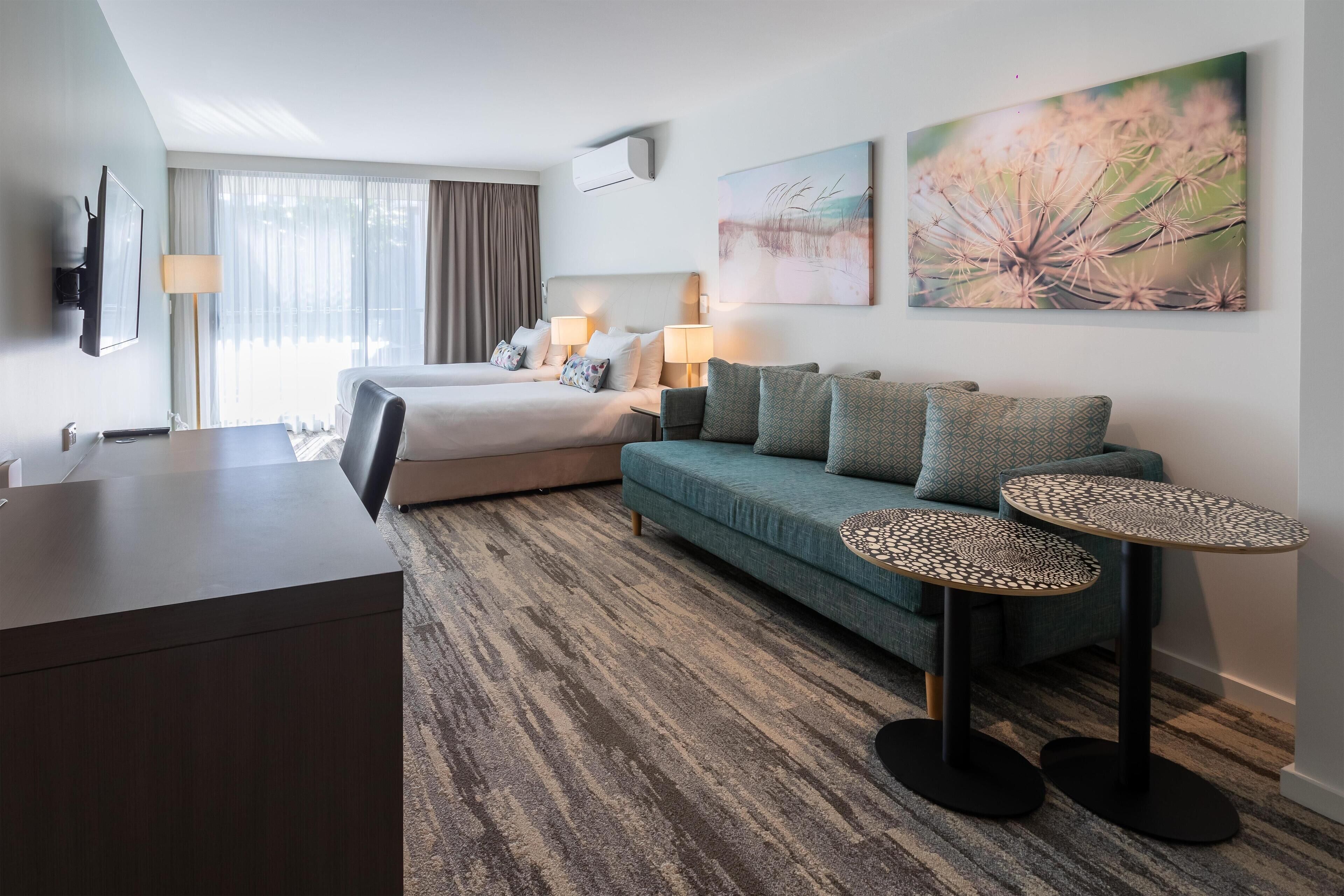 In-room safe, blackout drapes, soundproofing, iron/ironing board