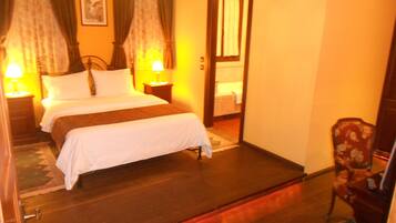 Premium bedding, pillowtop beds, minibar, individually decorated