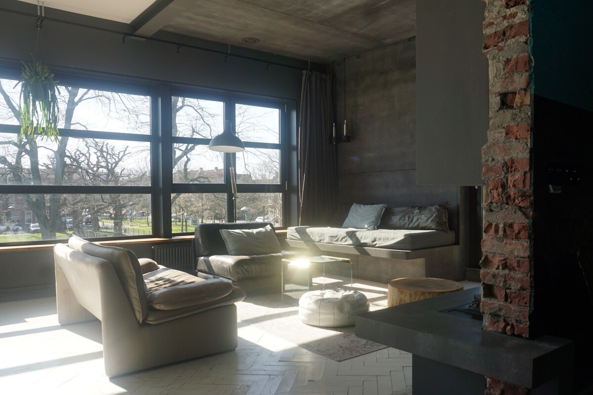 Appartement, 2 chambres, balcon, vue parc | Salle de séjour