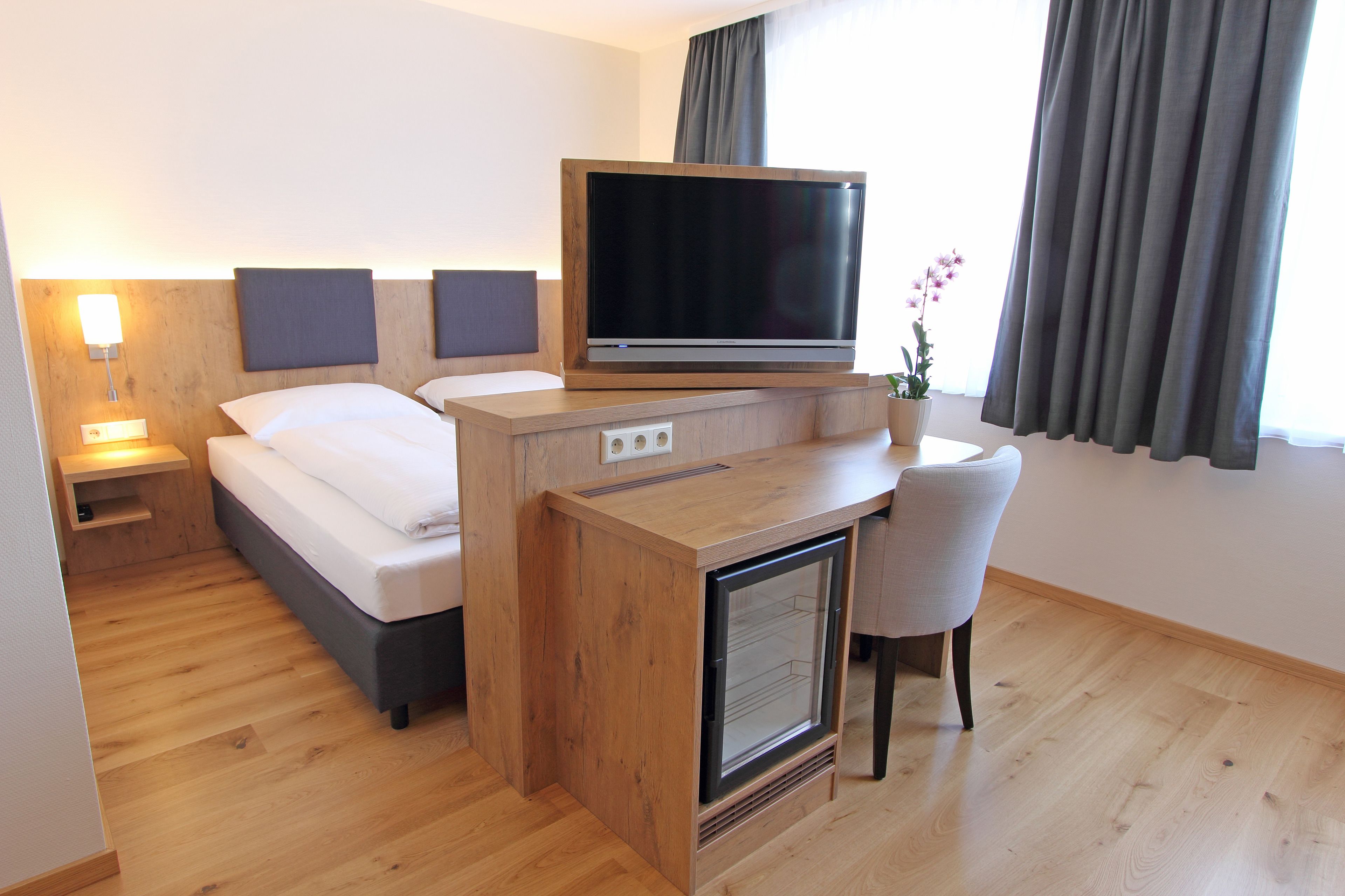 comfort double room | 1 bedroom, minibar, in-room safe, soundproofing