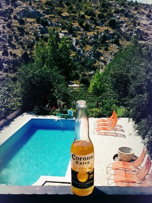 Seasonal outdoor pool