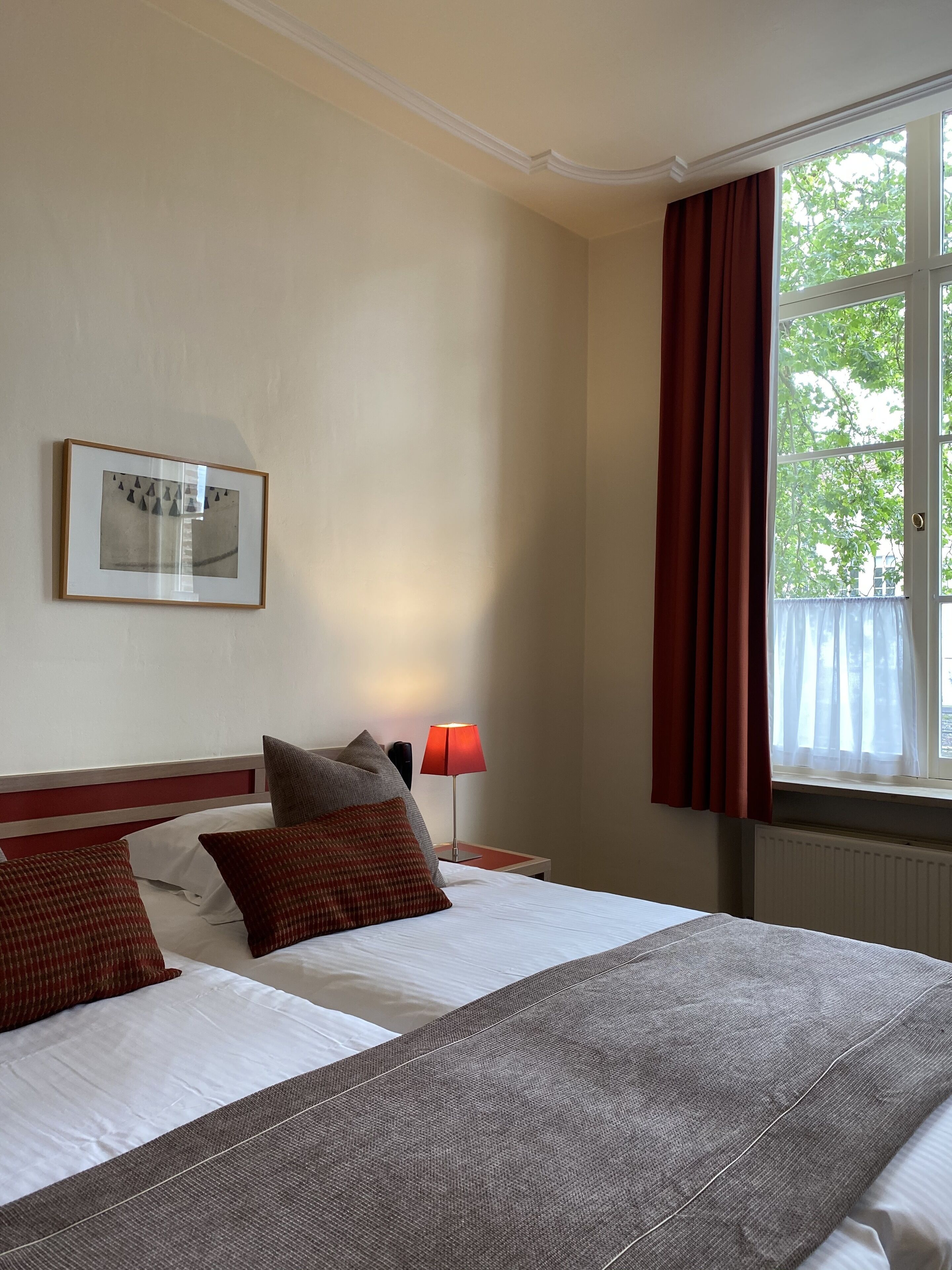 superior double or twin room, canal view | in-room safe, desk, laptop workspace, blackout curtains