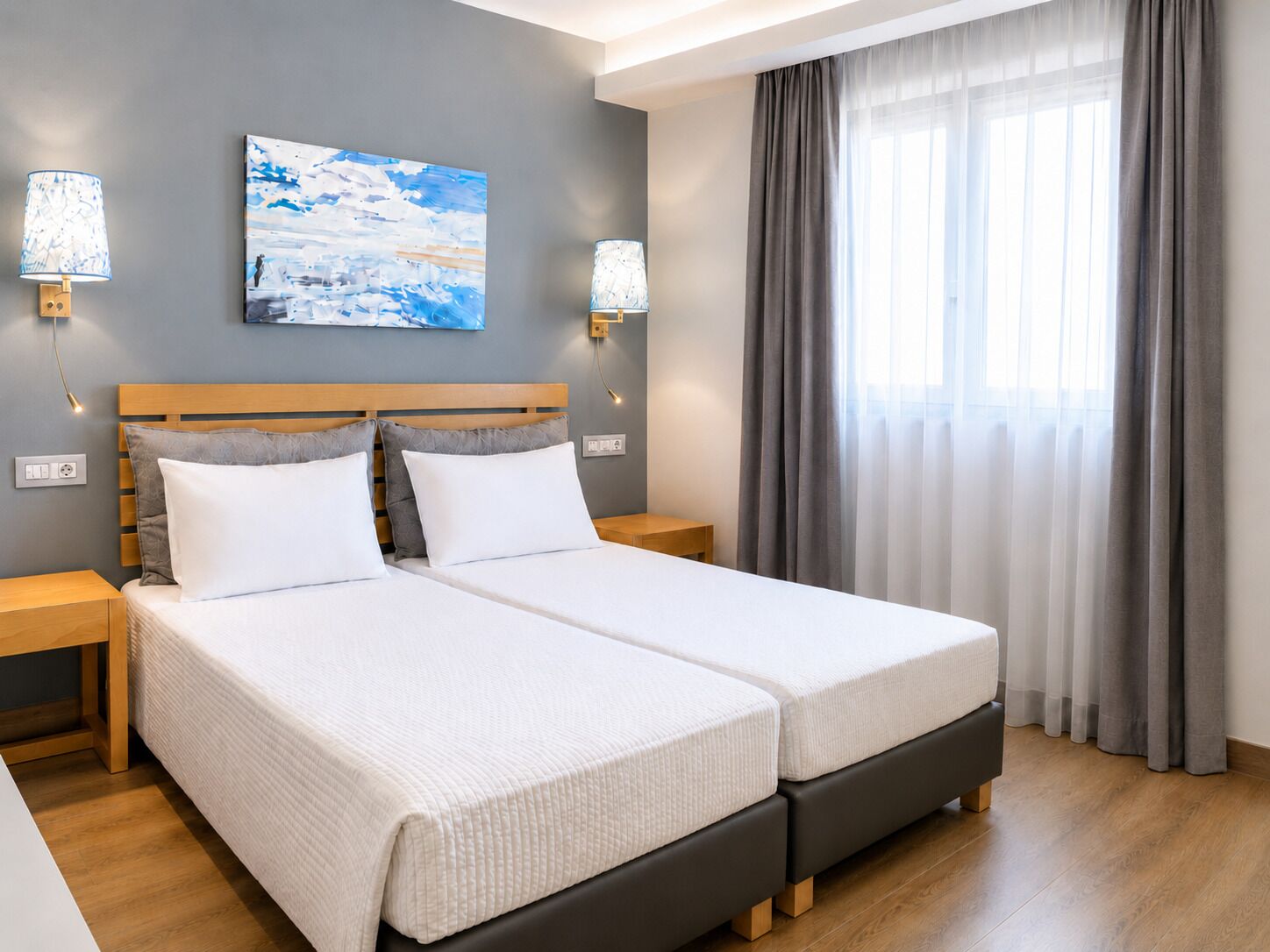 Apartment, 1 Bedroom, Air conditioning, Garden View (4 persons) | 1 bedroom, in-room safe, desk, soundproofing
