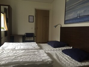 Dobbeltrom, delt bad