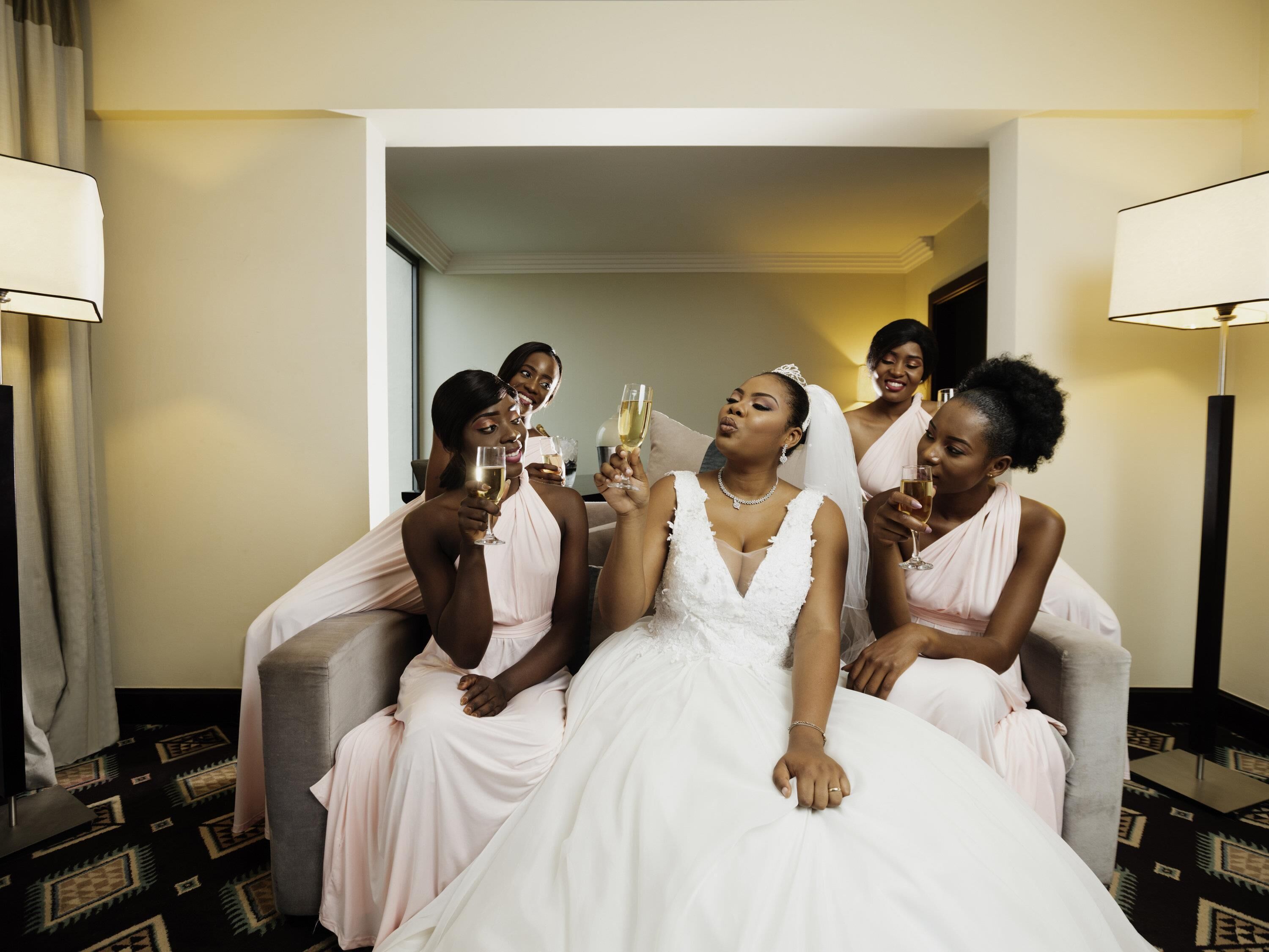 Indoor wedding