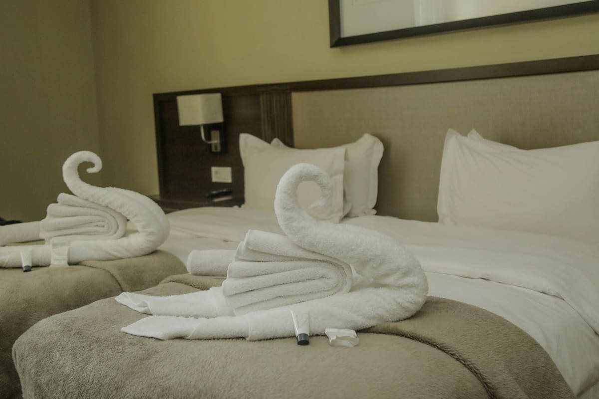 Classic Room, 2 Single Beds, Garden View