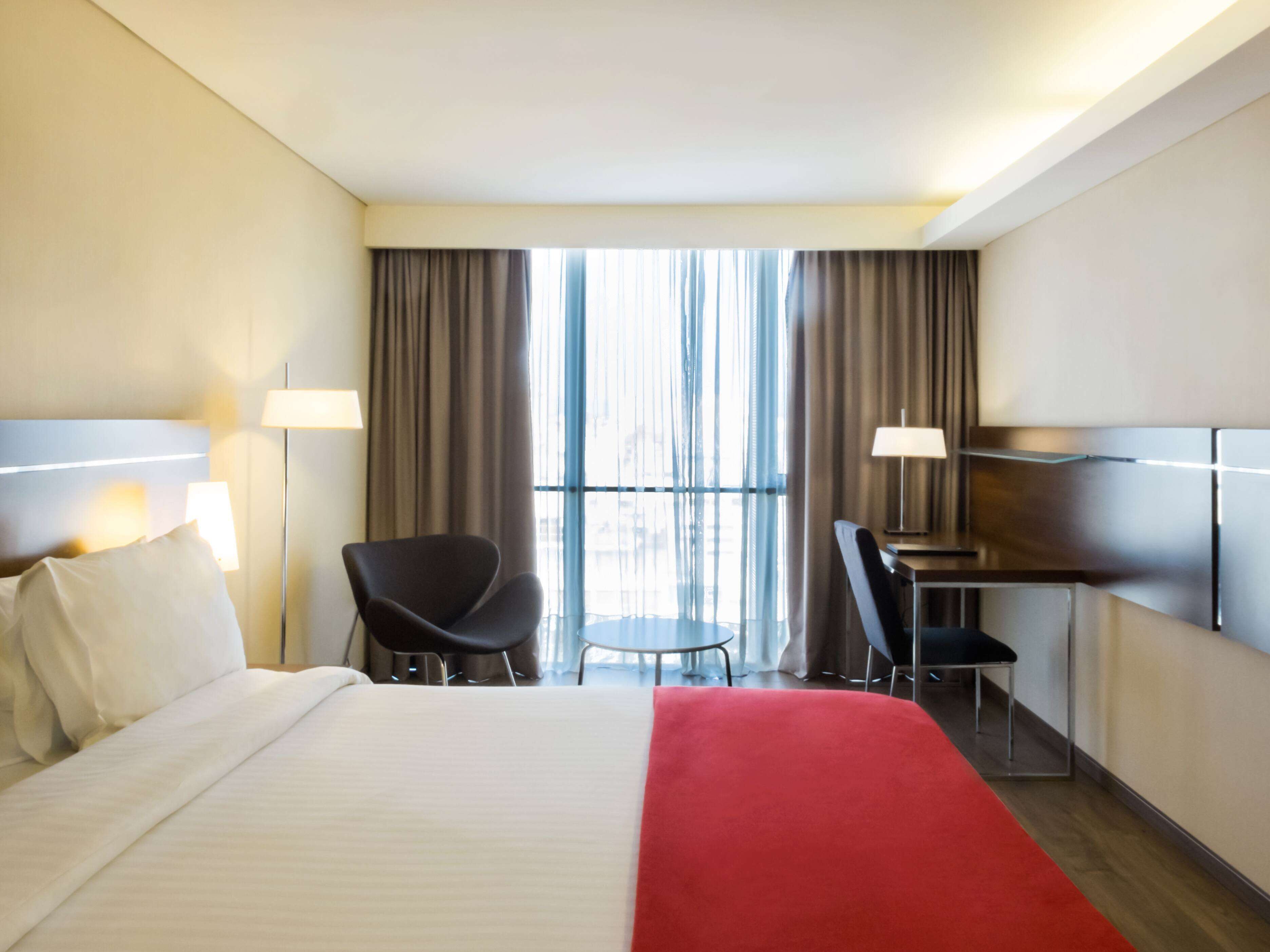 minibar, in-room safe, desk, blackout curtains