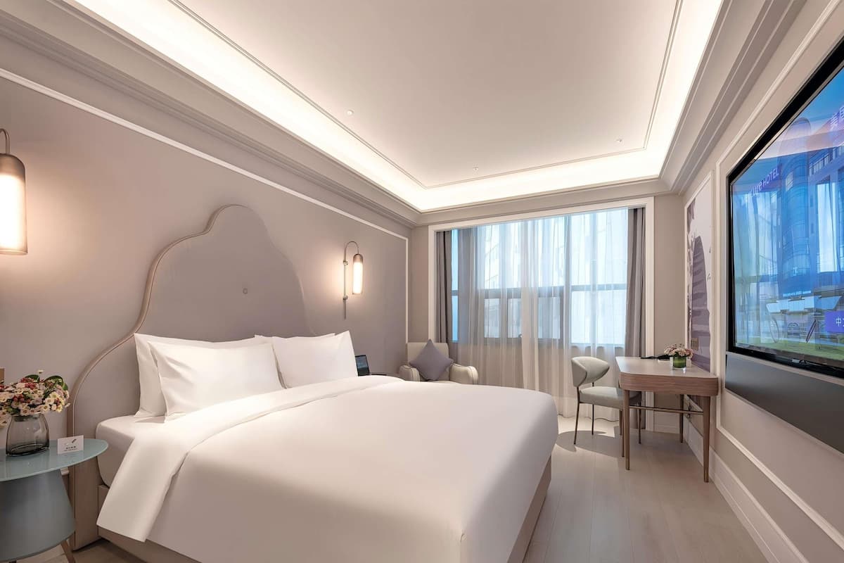 Deluxe-rum - 1 kingsize-sÀng | SÀngtillbehör av högsta kvalitet, duntÀcken och memory foam-madrasser