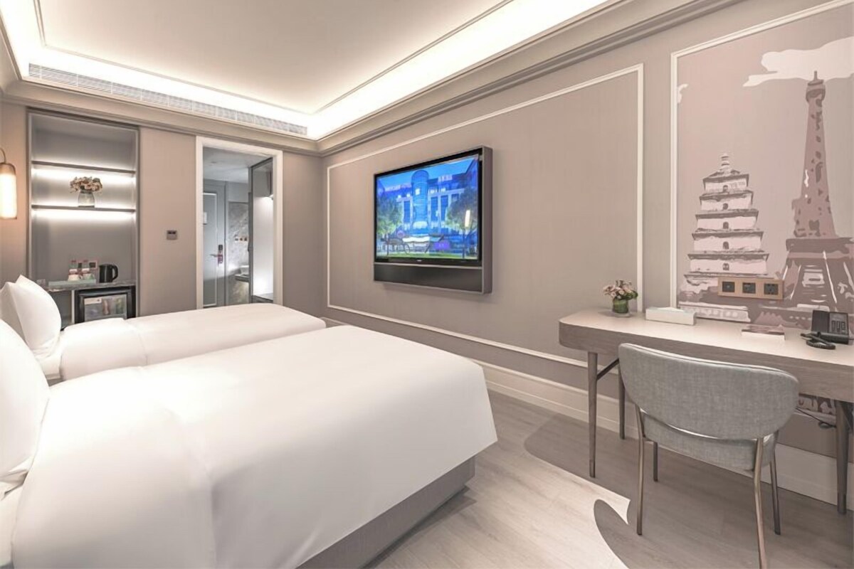 Superior Room, 2 Katil Bujang (Single) | Peralatan tempat tidur premium, gebar bulu kapas, busa memori, bar mini 