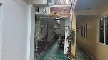 Fachada de la propiedad