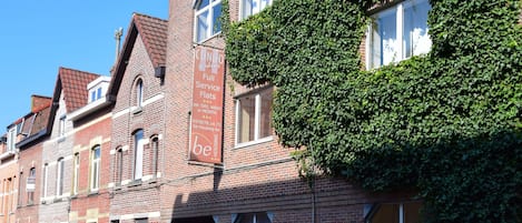 Blick von der Unterkunft