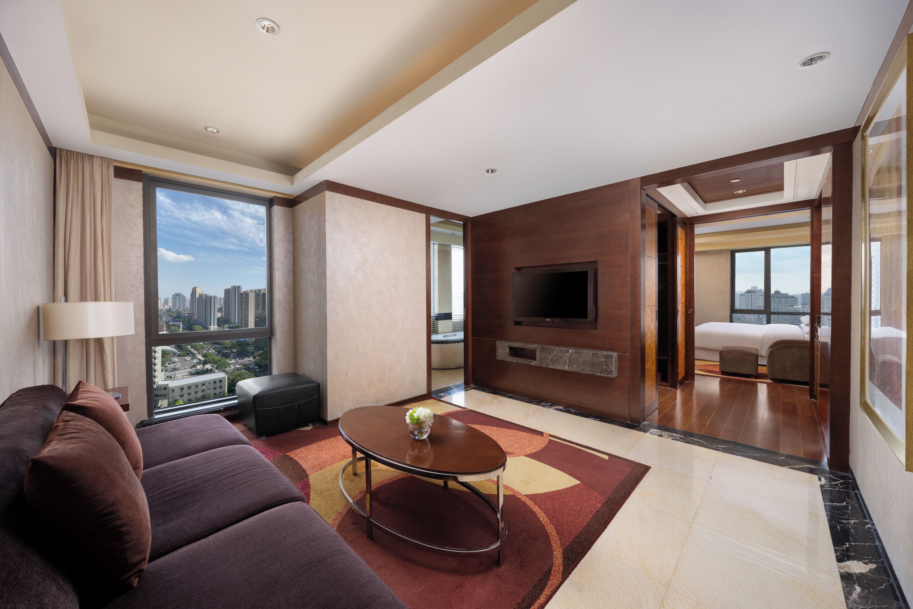 部屋からの景観
