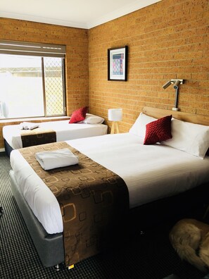 1 bedroom, premium bedding, individually decorated