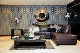 Sala de estar en el lobby