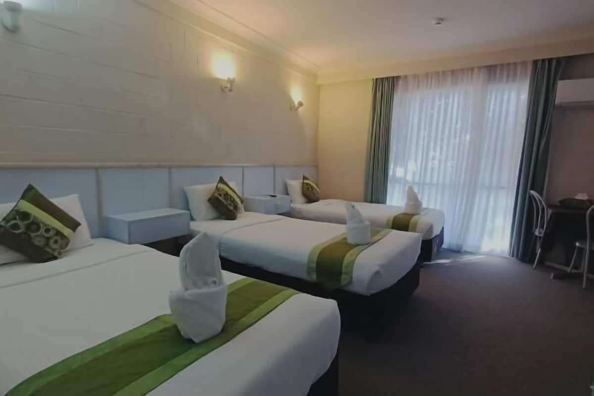 Desk, iron/ironing board, rollaway beds, free WiFi