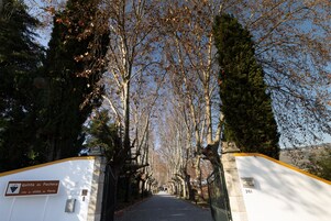 Entrada de la propiedad