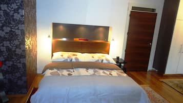 Superior Double Room | Premium bedding, pillowtop beds, individually furnished, blackout drapes