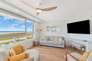 Apartment, 2 Bedrooms | Living area | Flat-screen TV - Oceanside Resort (Bilinga)
