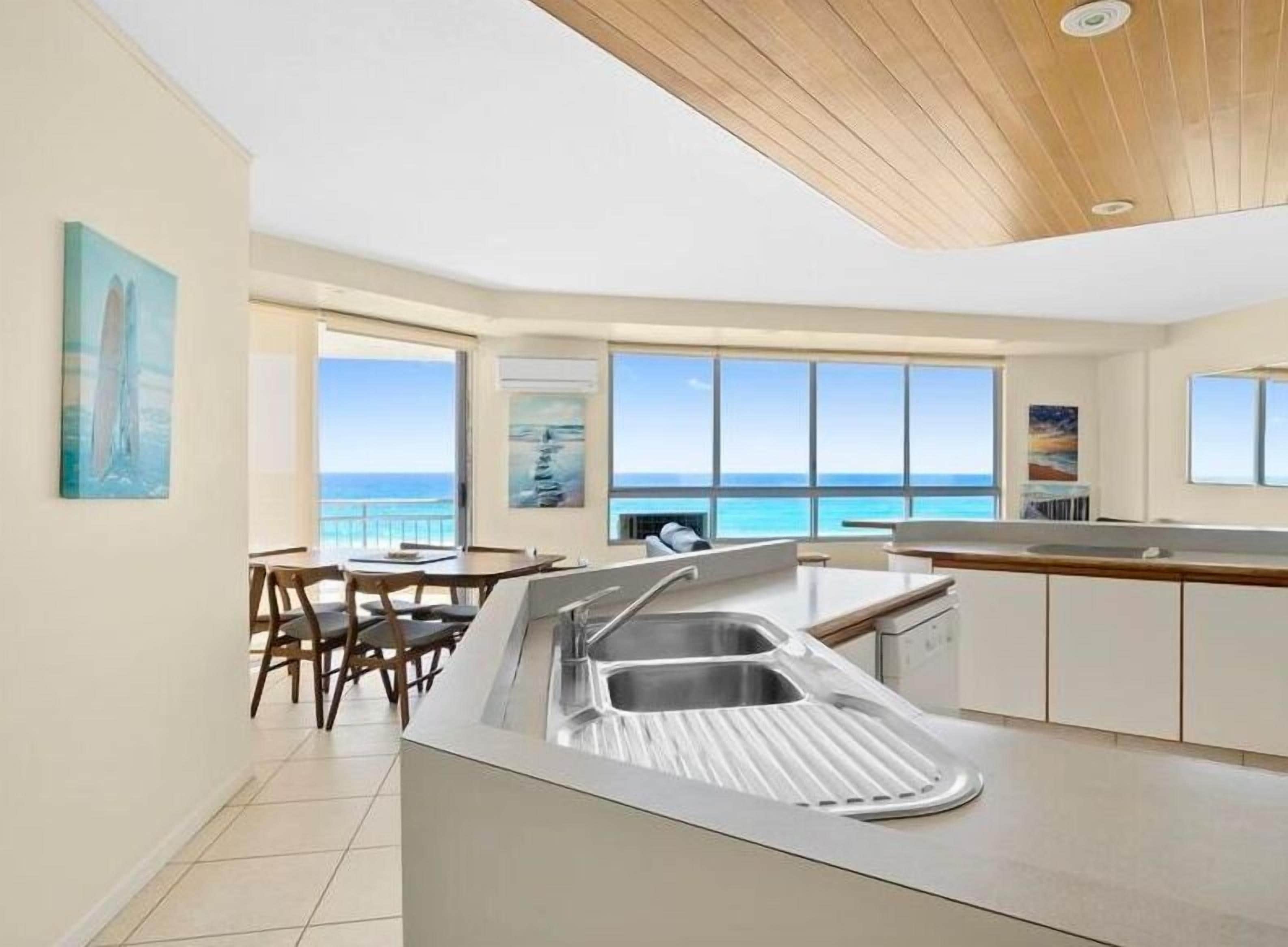 Fridge, microwave, dishwasher, electric kettle