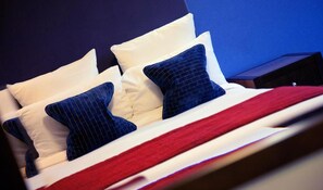 Skrivbord, mörkläggningsgardiner, strykjärn/strykbräda och gratis wi-fi