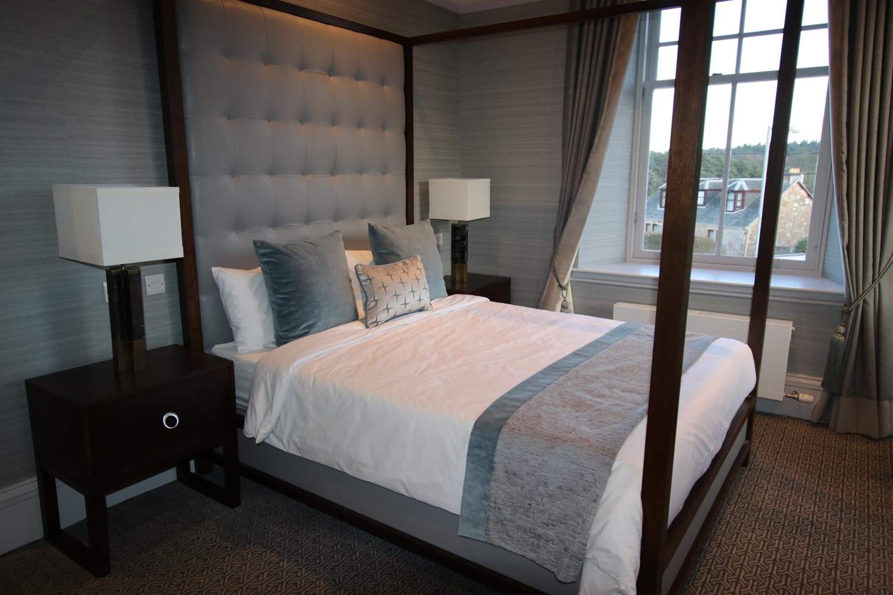 Desk, blackout curtains, iron/ironing board, free WiFi