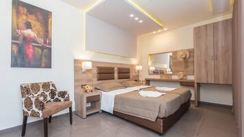 Iron/ironing board, free WiFi