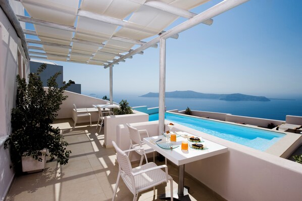 Junior Suite, Caldera View | Vista del balcón