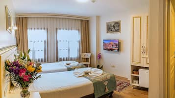 Minibar, caja de seguridad en la habitación y sistema de insonorización