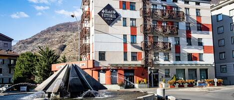 Façade de l’hébergement