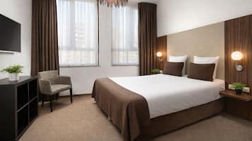 Family Room, 2 Bedrooms | Down comforters, in-room safe, desk, soundproofing