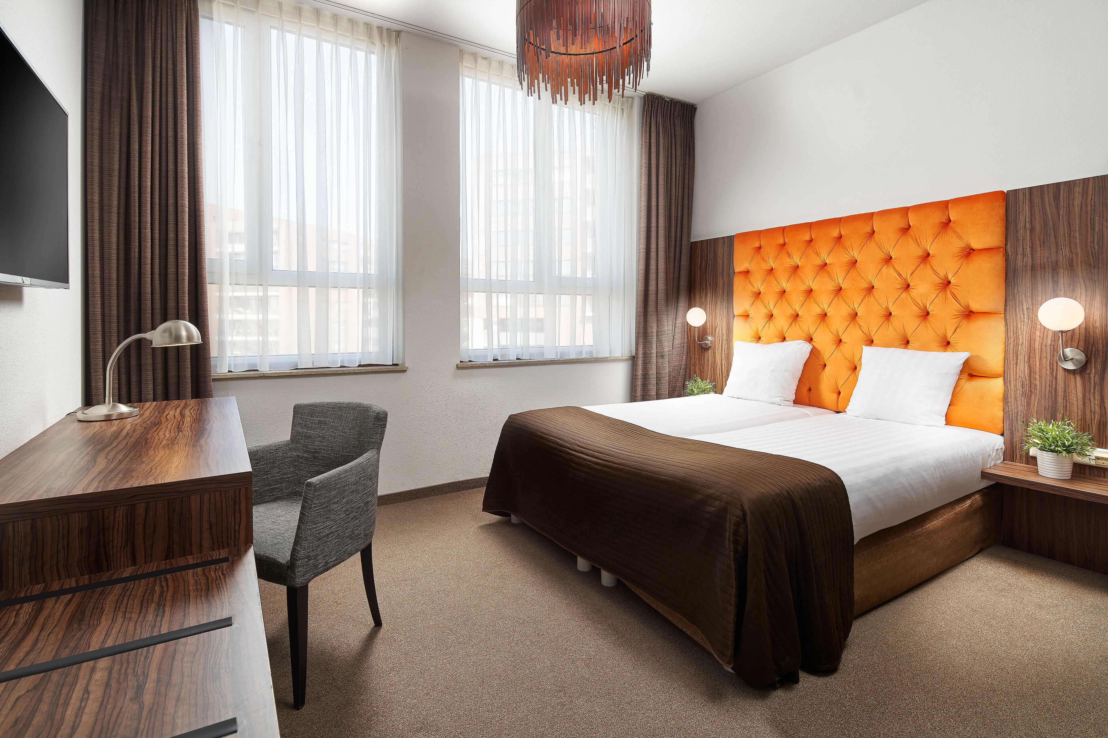 city double or twin room | down duvets, in-room safe, desk, soundproofing