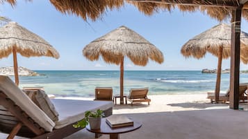 Beachfront Superior with Plunge Pool | Minibar, in-room safe, blackout drapes, free WiFi