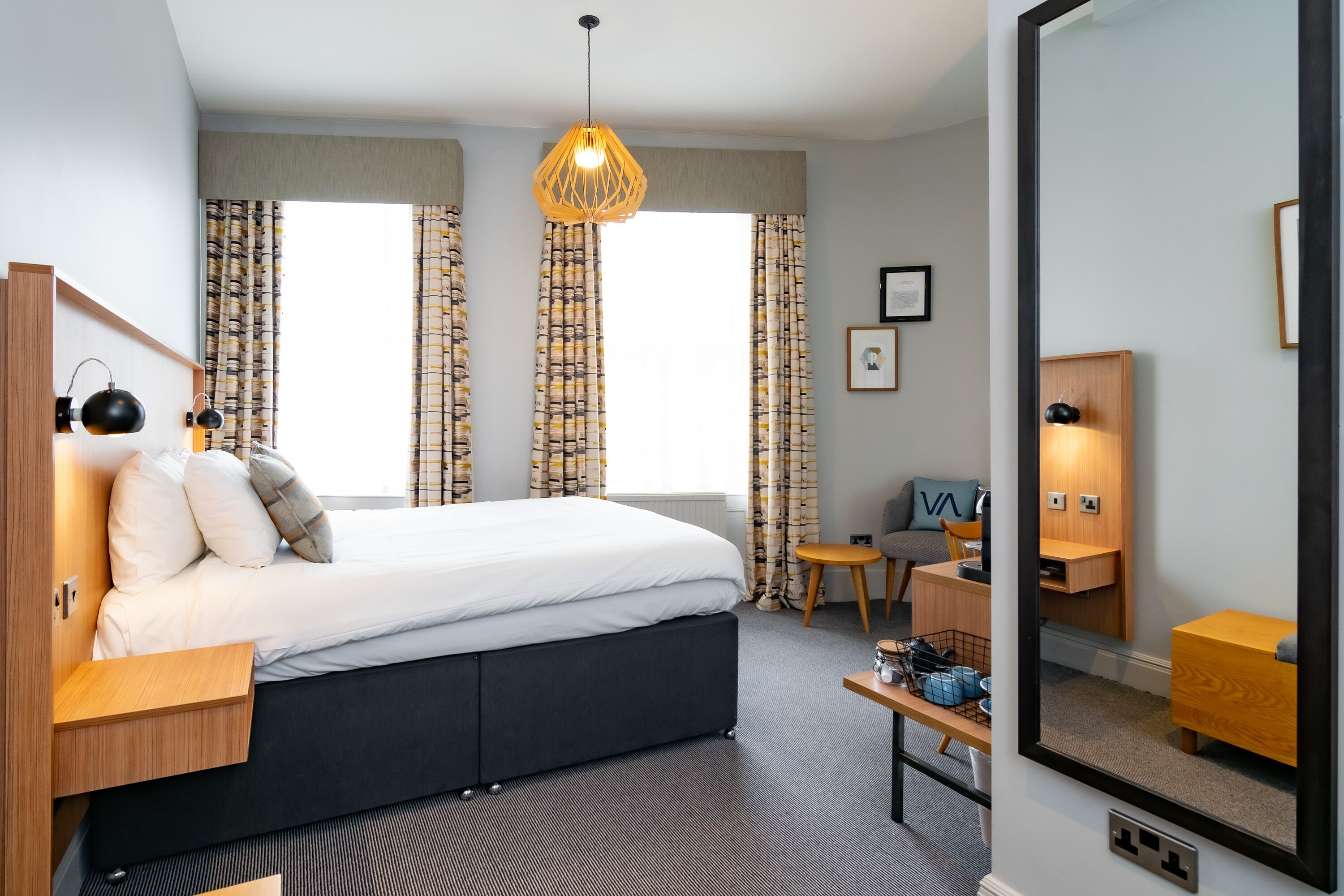 Strykejern/-brett, wi-fi (inkludert) og sengetøy