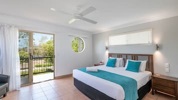 Quarto luxo, 1 cama Queen | Roupas de cama premium, individualmente decorados