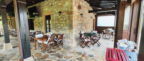 Daily buffet breakfast (EUR 12 per person)