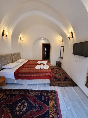 Luxe beddengoed, een strijkplank/strijkijzer, extra bedden (toeslag)