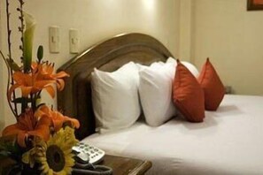 Habitación doble, 1 cama matrimonial | Minibar, caja de seguridad en la habitación, escritorio y wifi gratis 