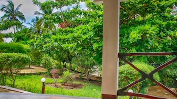 Vue sur le jardin