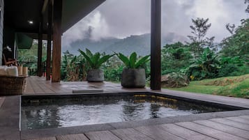 Vila Keluarga, 3 kamar tidur, hot tub, pemandangan gunung | Pemandangan dari kamar