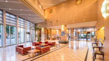 Sala de estar en el lobby
