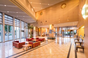 Sala de estar en el lobby