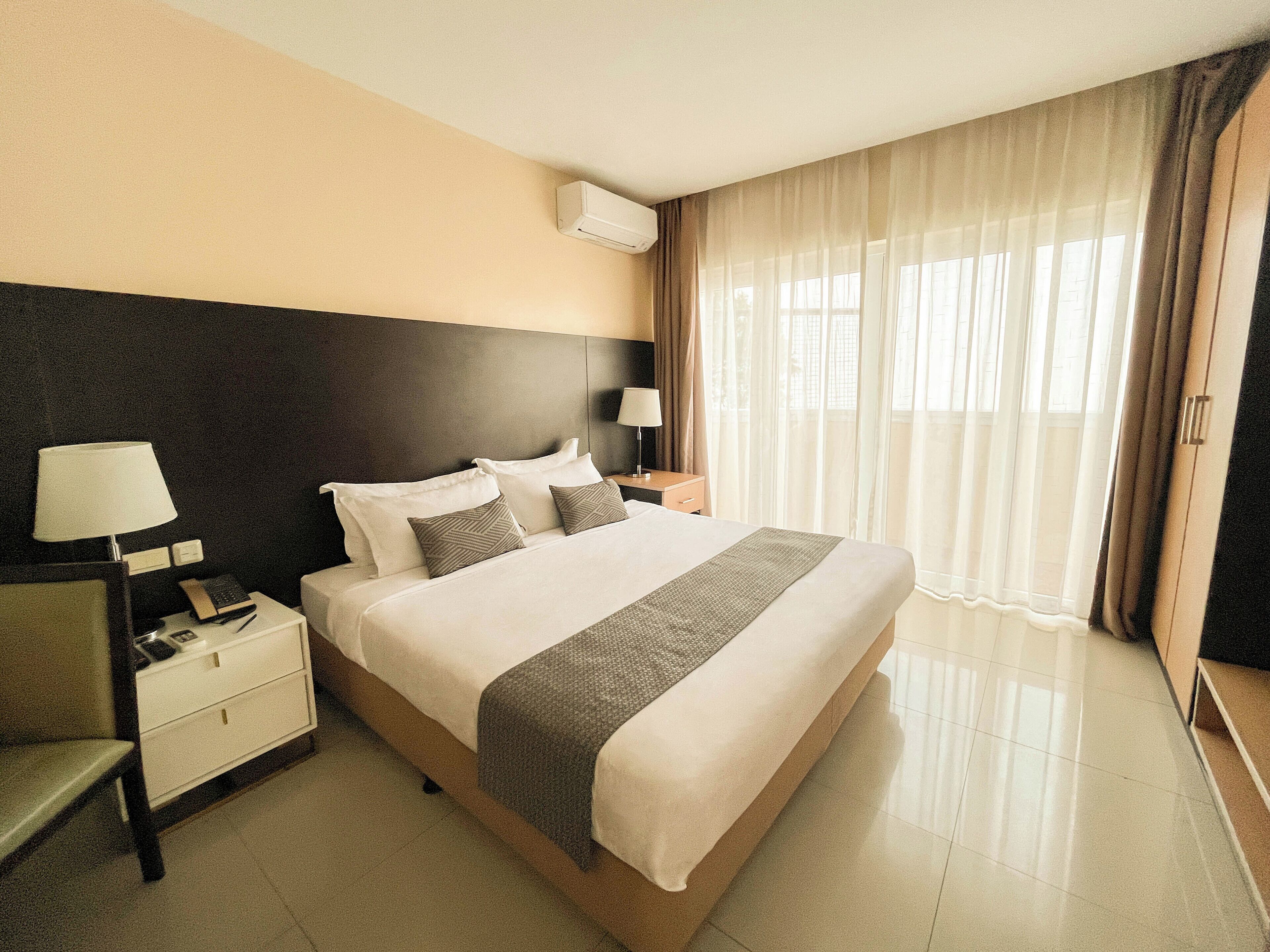 One Bedroom Suite | Individually decorated, individually furnished, desk, laptop workspace