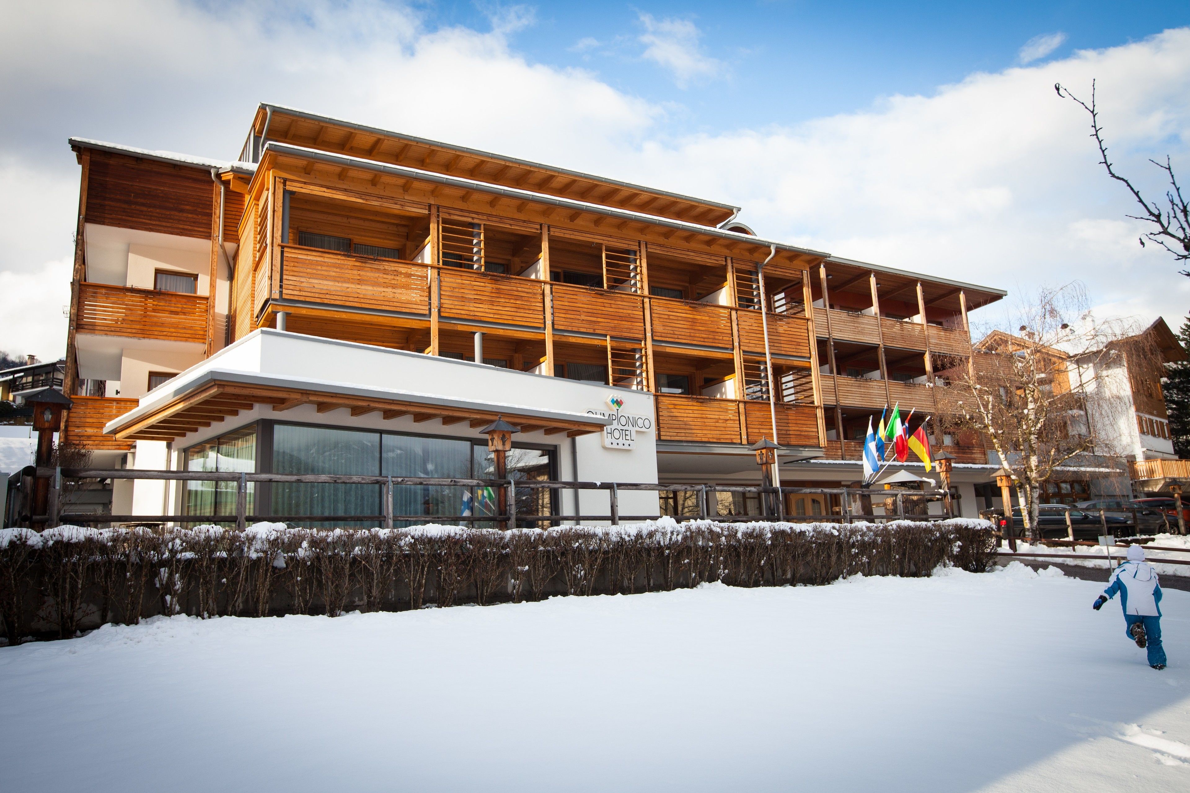 Fassade der Unterkunft