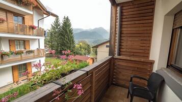 Classic-Dreibettzimmer | Blick vom Balkon