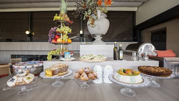 Gratis morgenmadsbuffet hver dag