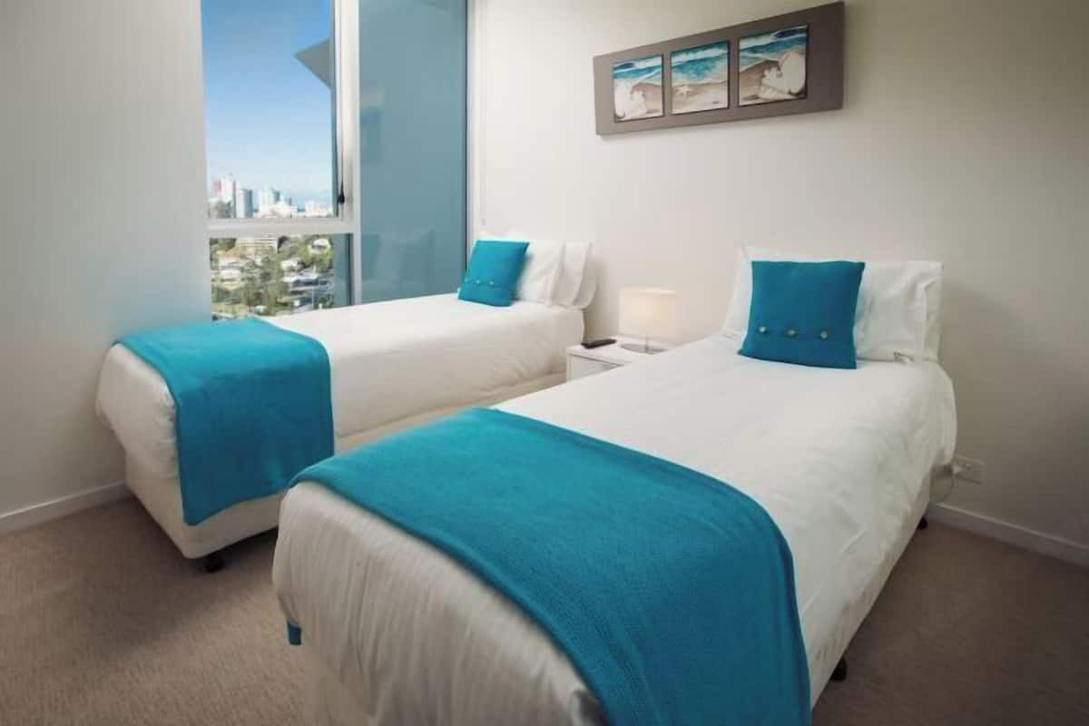 Individually decorated, individually furnished, iron/ironing board