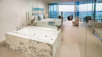 Panoramic Apartment, 3 Bedrooms, Ocean View | View from room